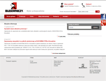 Tablet Screenshot of budowniczy.com.pl